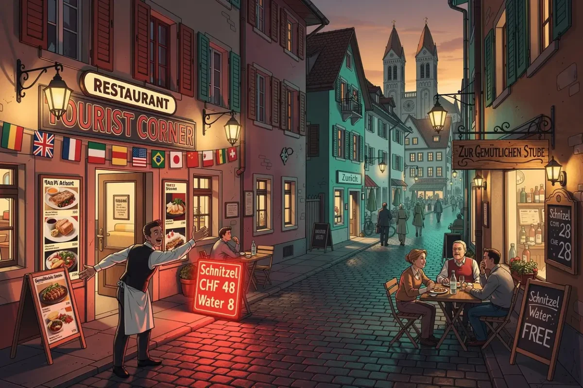 Old Town Tourist Restaurant Menus