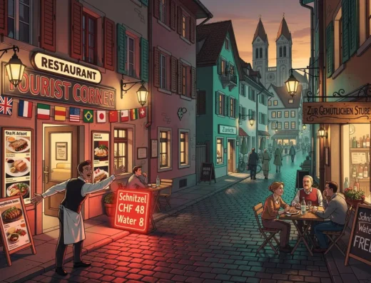 Old Town Tourist Restaurant Menus